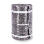 Saugfähiges Treppen-Abdeckvlies mit Folienbeschichtung und zwei Selbstklebestreifen 