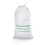 Mineralwollsack mit Kordel im Saum und 2 Hebeschlaufen
