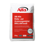 268 Alfa Klebe- und Armierungsmörtel BRILLANTweiß