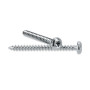 Verzinkte Spanplattenschraube mit Pan Head und Vollgewinde