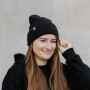 Bequeme AlfaTier Beanie mit doppeltem Umschlag