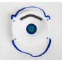Hochwertige FFP2 Feinstaubmaske mit Ventil und weicher Nasenauflage