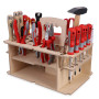 Zur sauberen Sortierung von unterschiedlichsten Handwerkzeugen. Einsatz ist komplett geschlossen und kann mit Werkzeugen entnommen werden.