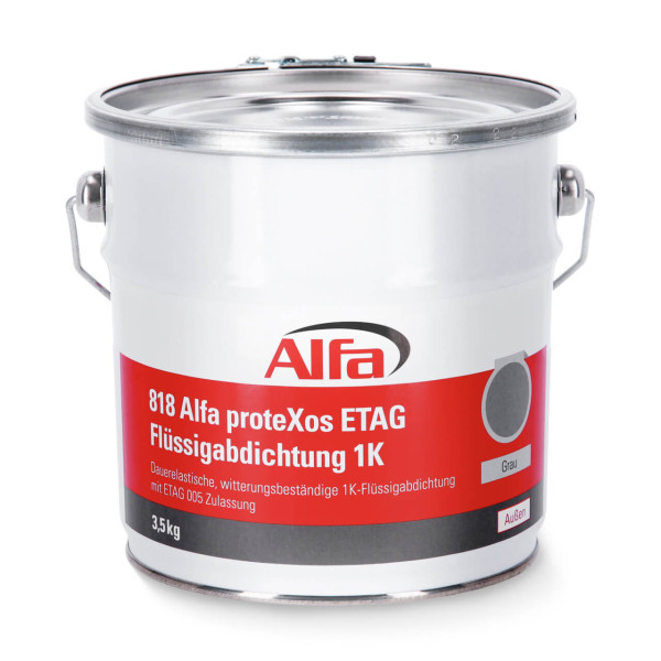 818 Alfa proteXos ETAG Flüssigabdichtung 1K