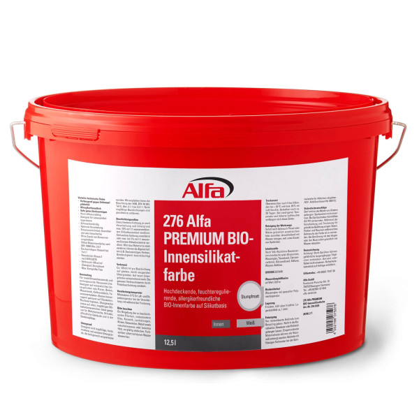 276 Alfa PREMIUM BIO-Innensilikatfarbe