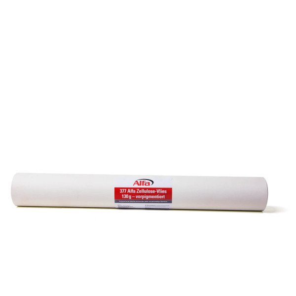 377 Alfa Zellulose-Vlies 130 g - vorpigmentiert